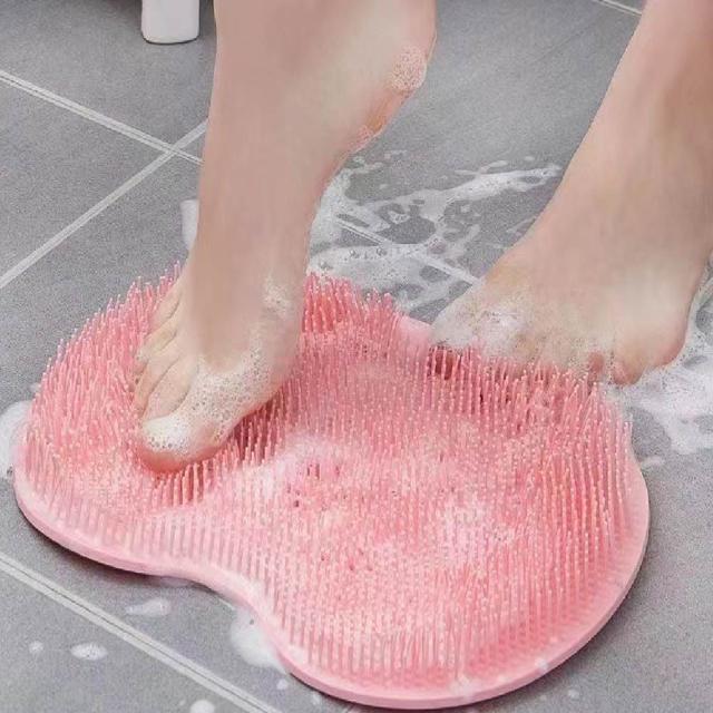 발각질제거 매트 발바닥브러쉬 실리콘발닦기 발씻는