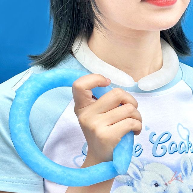 여름 아이스 시원한 목밴드