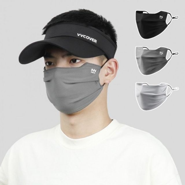 겨울잡화 아웃도어 레포츠 메쉬 통기성 여름 마스크 남성
