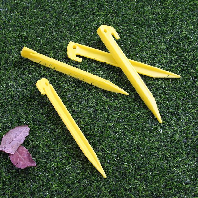 경량 플라스틱 단조팩 4p(19cm) 텐트고정 캠핑팩