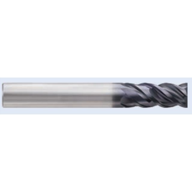 TITANOX-POWER 래디우스엔드밀 4F 10(R0.3)X10X25X100 - 초경 고속 가공