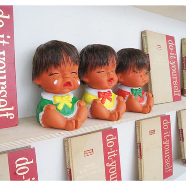 못난이인형 대 3P 세트 인테리어 장식인형 데코 소품