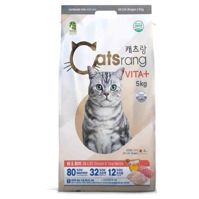 고양이 사료 전연령 7kg, 캐츠랑 성묘용 건식 사료