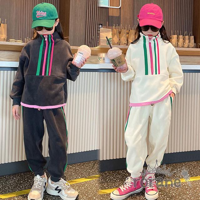 겨울 기모 아동 상하복세트