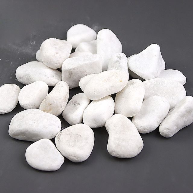 해미석 백색 2~3cm 1kg x 5봉 - 화분용 장식석 수경재배 기초재