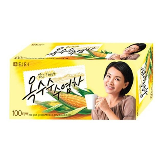 담터 맑고 가벼운 옥수수수염차 100티백 박스 세트