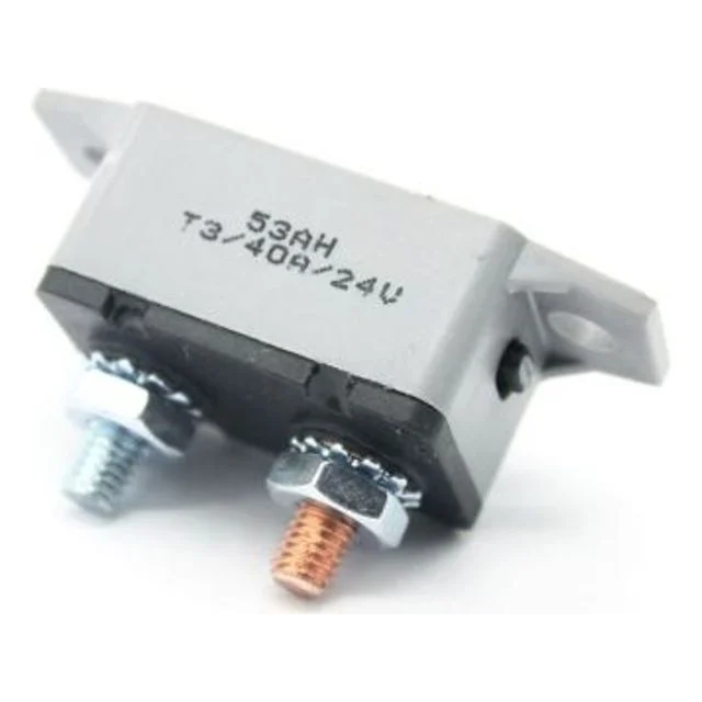 40A 차량 휴즈홀더 12V 24V 자동차 오디오 회로 차단기