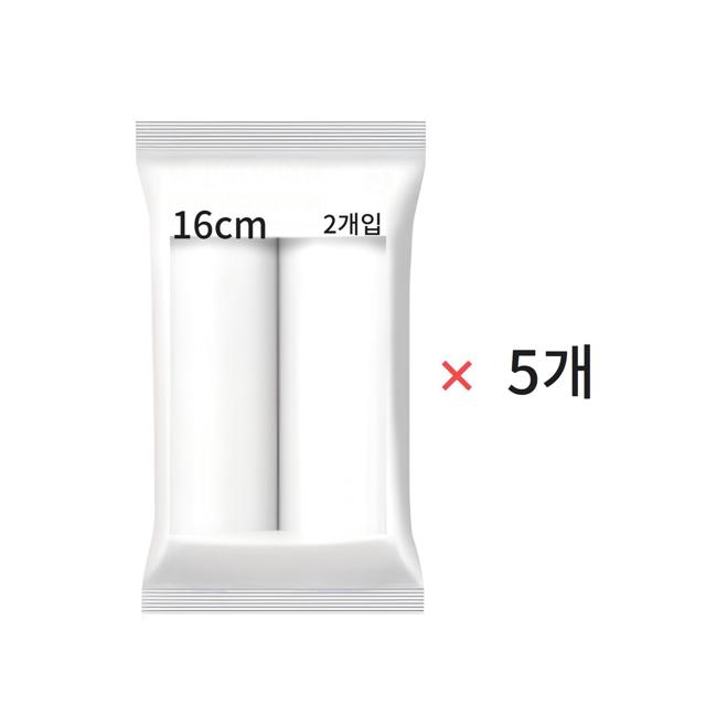 돌돌이밀대 16cm 초강력 사선 테이프클리너 리필 10개