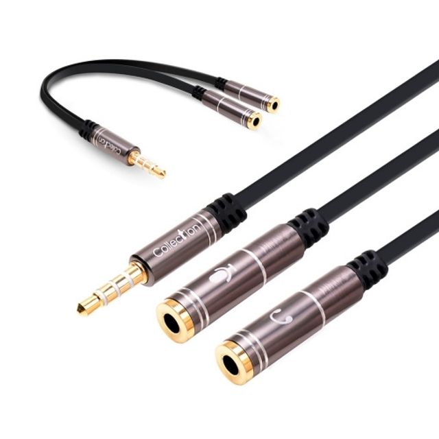 혜명몰 콜렉션 4극 Y오디오 케이블 M-2F 고급형 SS-AUXH01 - 개 (1개입) 컴퓨터케이블 인터넷케이블 DVI 젠