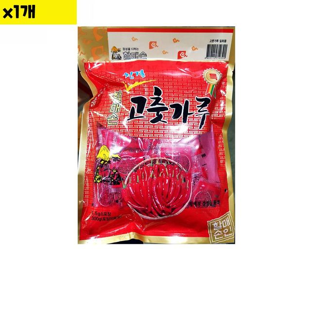 식자재 유통 고춧가루 할매손 일회용 1.5g 1개