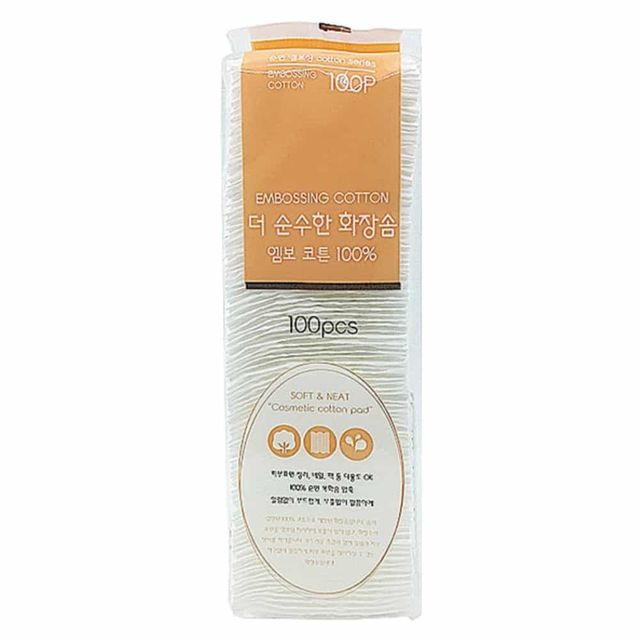 화장솜 100P 화장솜대용량 면화장솜