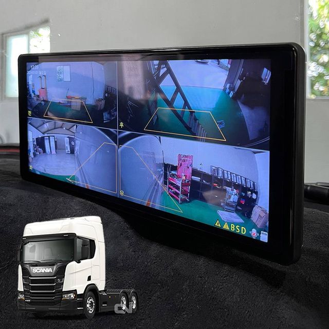 TBZ 스카니아 R500트랙터 호환블랙박스 4채널 트럭커