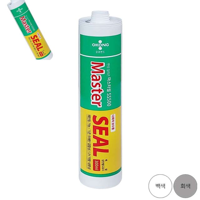 마스터씰 다목적 실리콘 300ml 욕실실리콘 셀프실리콘 화장실실리콘 누수코킹