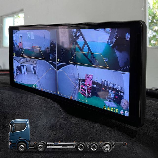 TBZ 스카니아 R540카고 호환블랙박스 AI기능 4채널