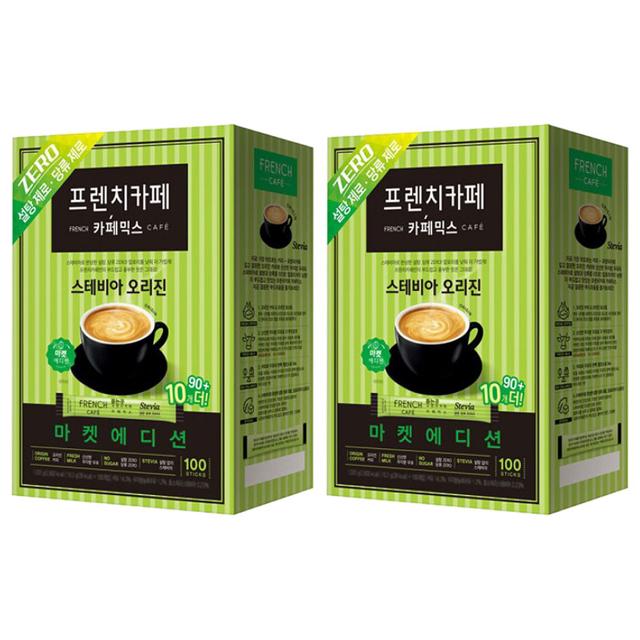 프렌치카페카페믹스 스테비아오리진200T(90T+10T 2개)