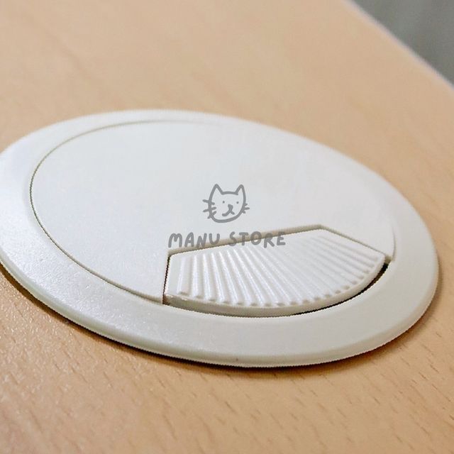 덮개 홀커버 회전형 전선캡 20p세트 50mm 그레이