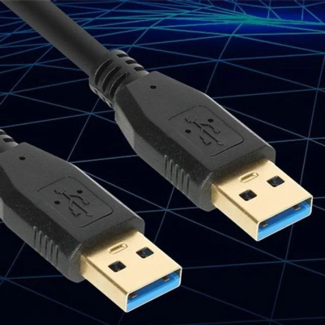 케이블 USB3.0 포트 데이터 AM 3m 단자 선 블랙