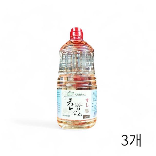 이엔푸드 초대리 초밥소스 1.8L X 3개 일식 초밥촛물