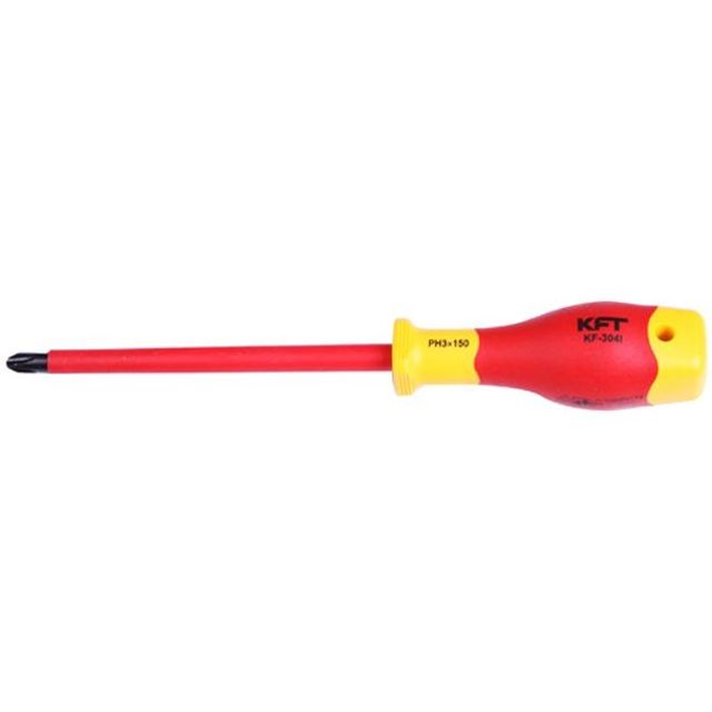 절연드라이버 KF-3041(PH1x80mm) (+)