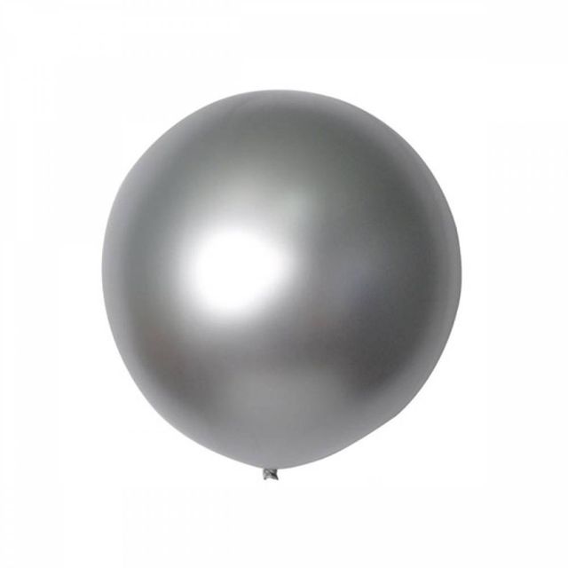 TBZ PW 네오90cm(3피트)대형풍선크롬풍선(실버)낱개