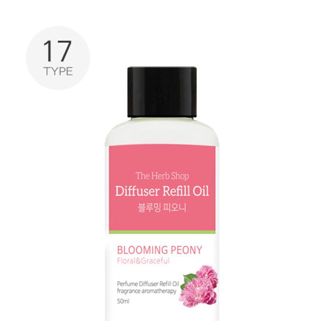 더허브샵 방향제 디퓨져 리필오일 50ml(19종)