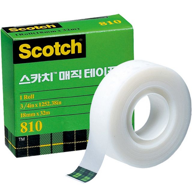 스카치 매직테이프 리필(810R 12mmX18M 3M)