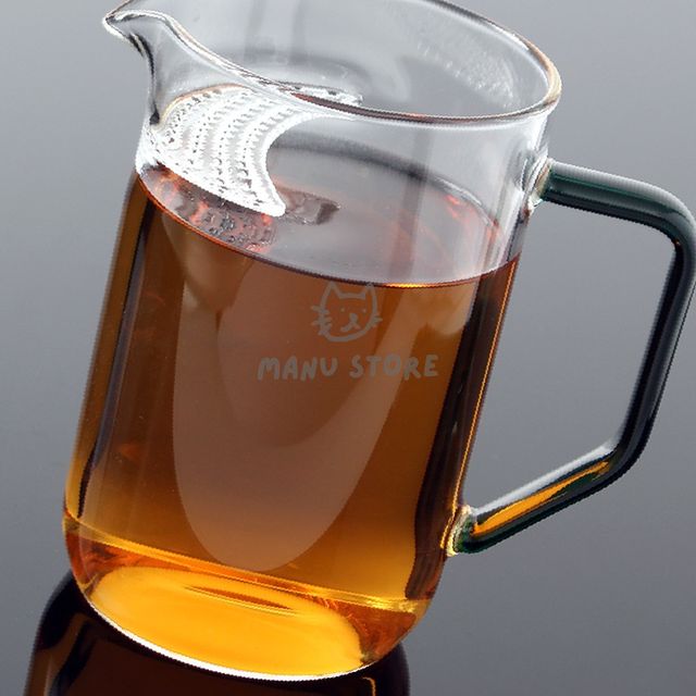 내열유리 티포트 꽃차 주전자 숙우 거름망 400ml