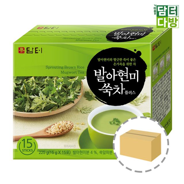 담터 발아현미 쑥차 15스틱 1BOX (20개입)
