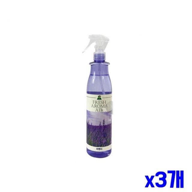 라벤더향 아로마 에어 방향제 380ml x3개 실내방향제