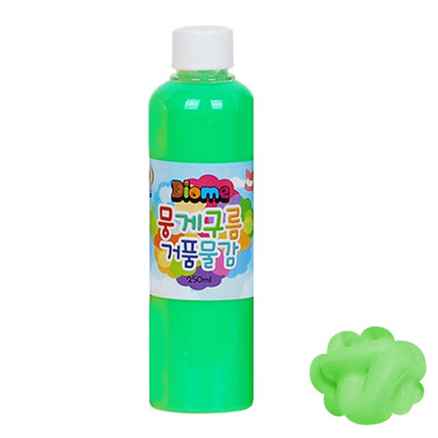 리필 미술놀이 거품물감 낱색 250ml 뭉게구름 3