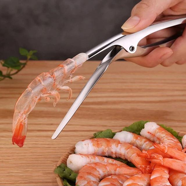 간편 새우 껍질 제거 가위 칼 손질용 주방 도구