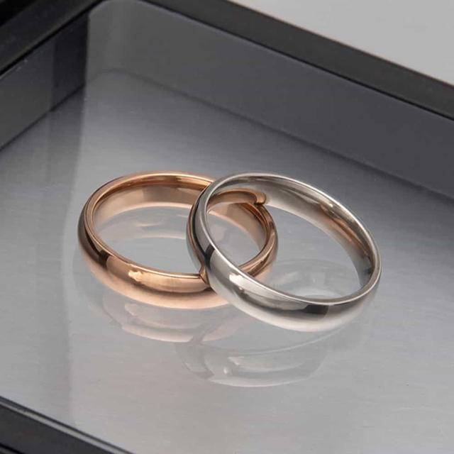 4mm 패션반지 나자 여자 커플반지