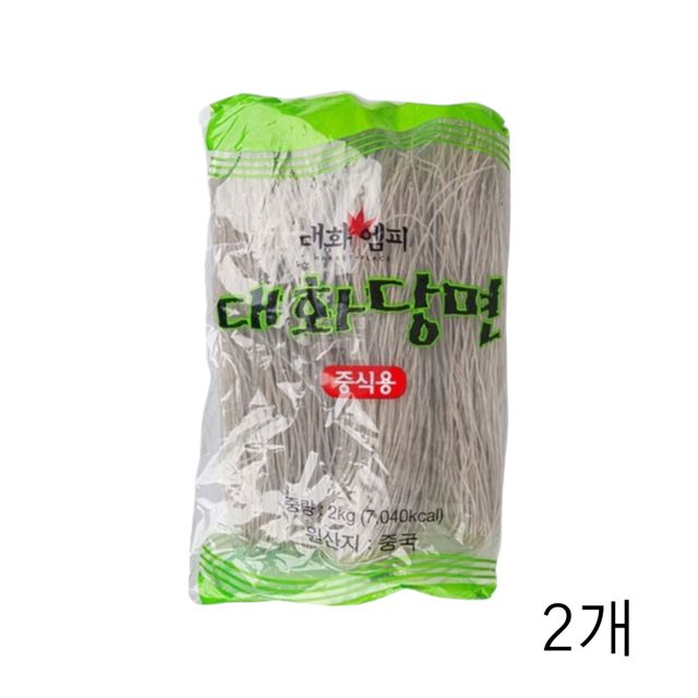 WL 대화엠피 대화당면 중식용 2kg X 2개 마라탕 중화당면 업소용당면 대용량 식자재