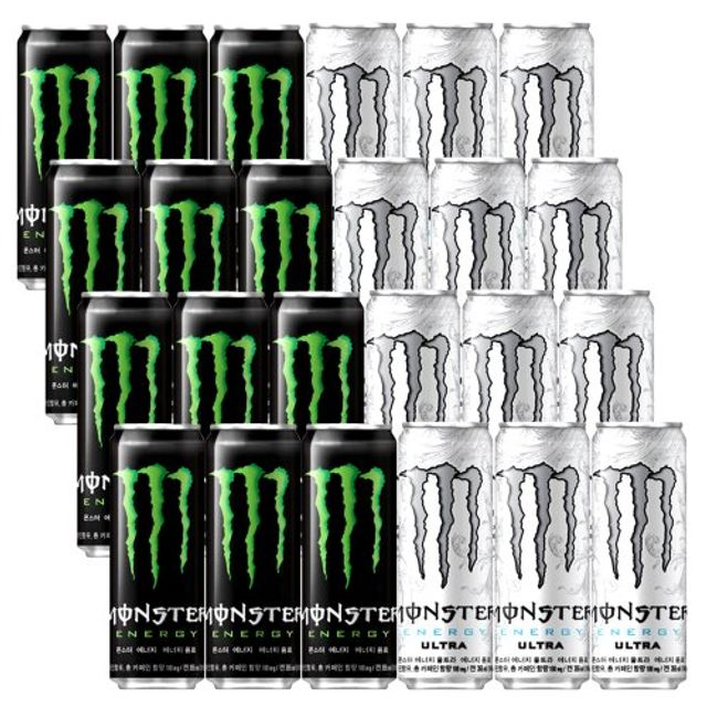 몬스터에너지 울트라355ml 12입+그린 355ml 12입