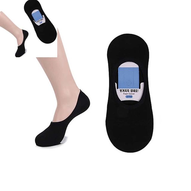 남자 페이크삭스 풋덧신 양말 검정 1켤레 남자발목양말 남성양말 여름양말 남성여름양말