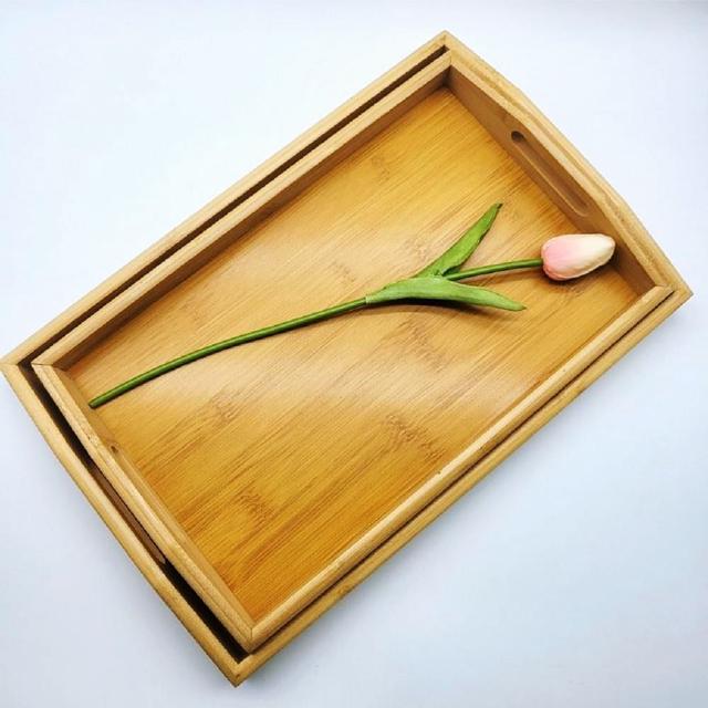 대형 우드 트레이, 손잡이 있는 주방 쟁반