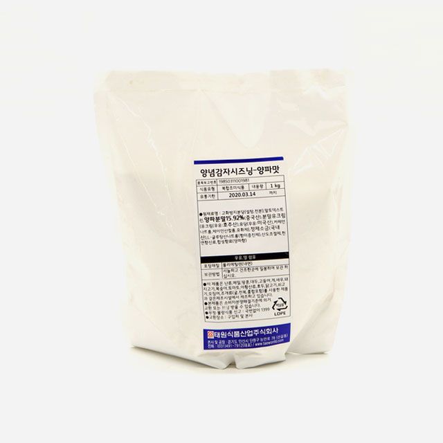 태원식품 양념감자 시즈닝 양파맛 1kg