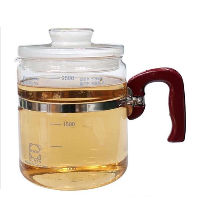 한방 중탕기 약탕기 2.5L - 멀티 차포트 및 티포트
