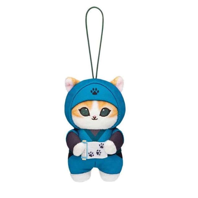 모후샌드 닌쟈냥인형 10cm 그린 귀여운인형 키링인형 캐릭터인형 인형키링