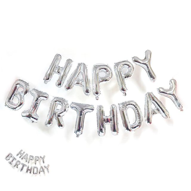 생일파티풍선 파티가랜드 생일 풍선 해피벌스데이 실버