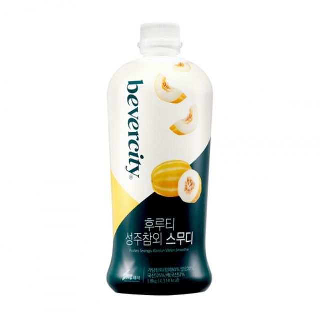 베버시티 후루티 성주참외 스무디 1.8kg 카페 음료 액상 농축액