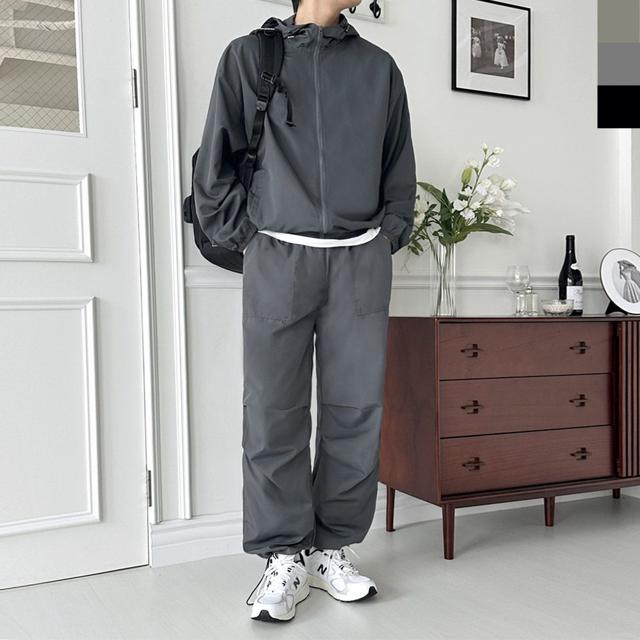 GAA PJ707-P207M 포시즌후드바람막이스트링와이드세트