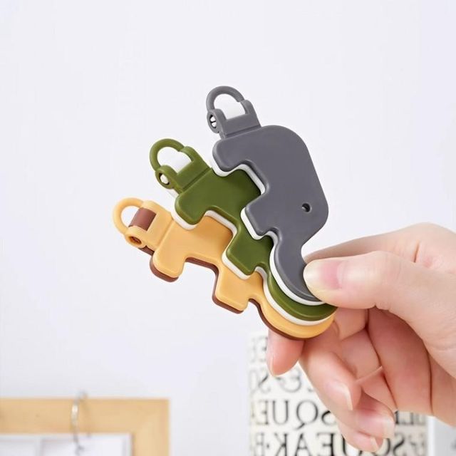 폰거치대 코끼리 각도조절 스마트폰 거치대 휴대용 접이식 키링 거치대