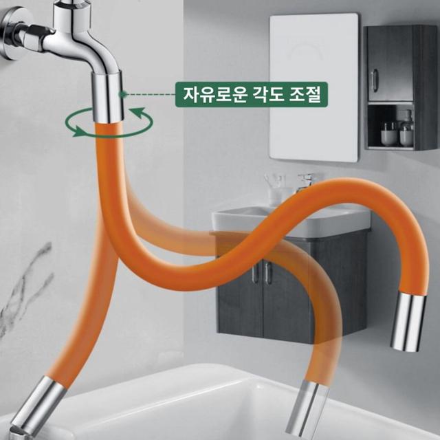 실리콘 자바라 싱크대 호스 주름관