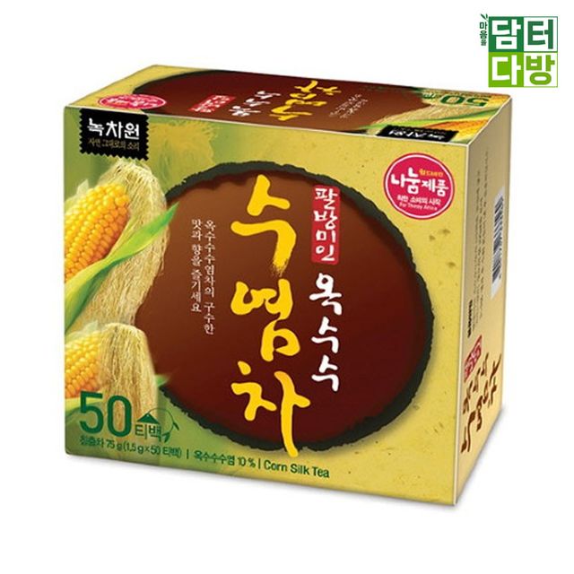 (무배) 녹차원 옥수수수염차 50티백