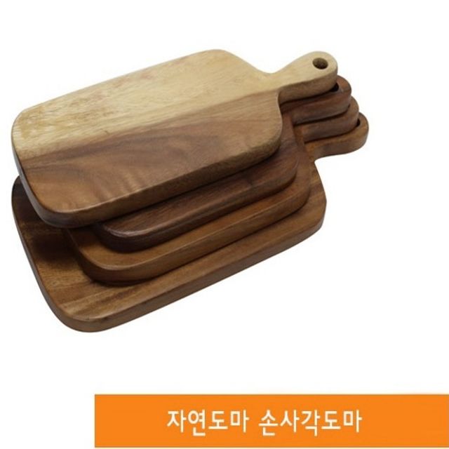 원목 도마 나무도마 우드 플레이팅 업소용 손사각 소