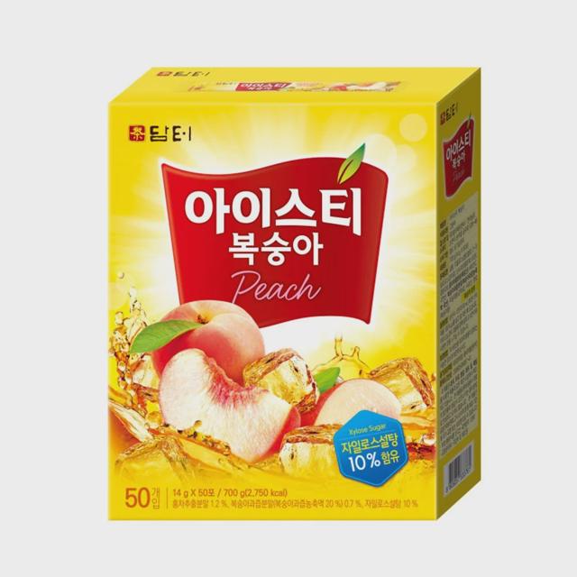 담터 아이스티 복숭아 50T x 1개