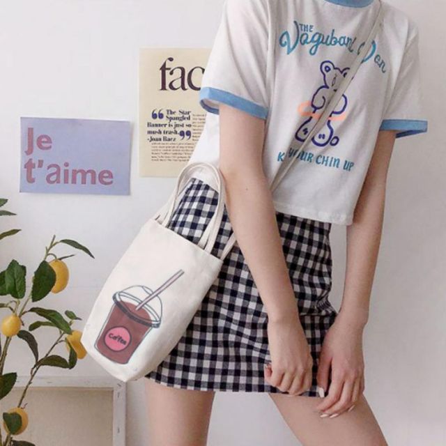 어린이 소풍가방 미니에코백 데일리백 DIY 가방 일가방