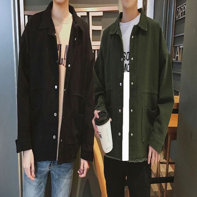 자켓 데일리 면 남자 아우터 재킷 캐주얼 남친룩