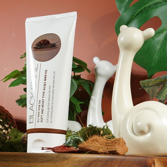 민감한 피부 칙칙한피부 필링젤 180ml 블랙달팽이